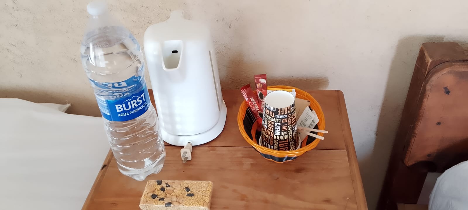 Sanitario y regadera